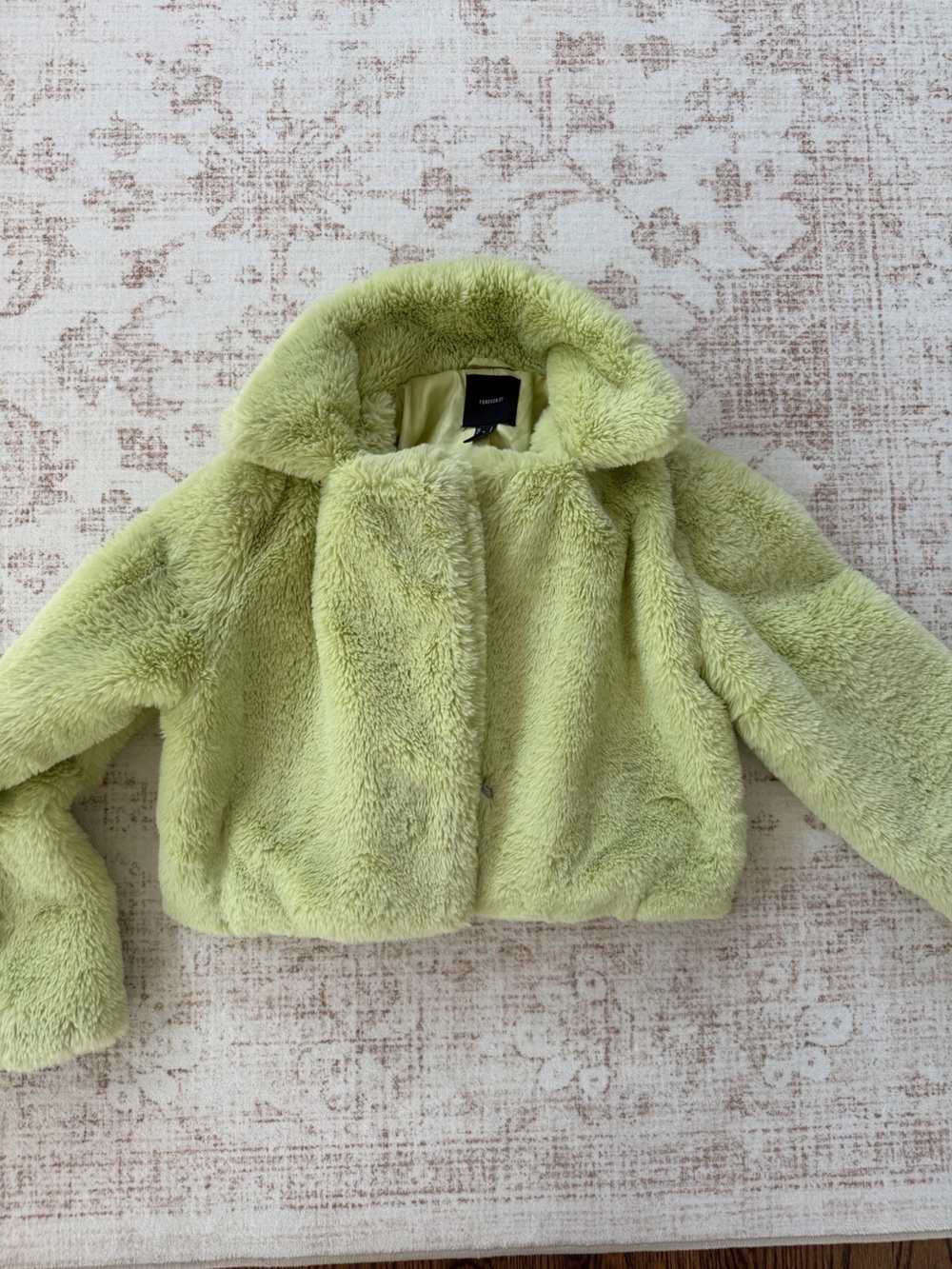 Forever 21 Plush Faux Fur Jacket